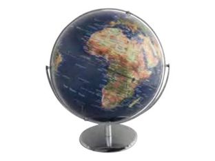 Carpentras Sign - Globe non lumineux - 30 cm - bleu