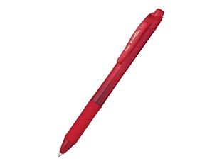 Pentel EnerGel - Bolígrafo  - rojo - tinta de gel - 0.7 mm - medio - retractil