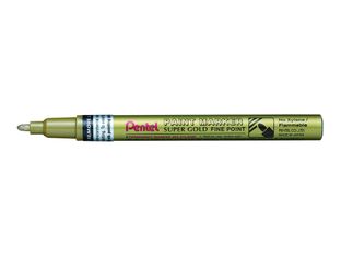 Pentel PAINT MARKER - Marqueur permanent - pointe fine - or