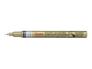 Pentel PAINT MARKER - Marqueur permanent - pointe extra fine - or