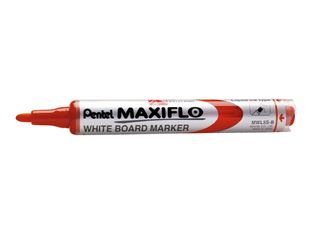 Pentel Maxiflo - Marcador - para pizarra - rojo - 1.1 mm - fino