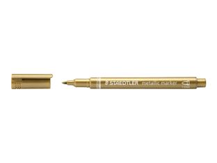 Marcador metalico oro staedtler punta fina