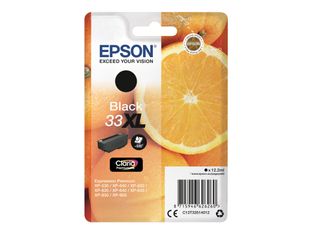 Epson 33XL Orange - noir - cartouche d'encre originale