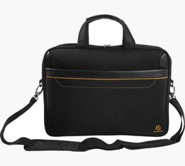Exacompta Exactive - Sacoche pour ordinateur portable 15,6" - noir, orange
