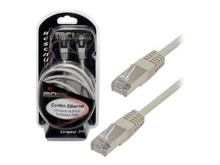 MCL Samar - câble réseau RJ45 CAT 5E F/UTP - 2 m