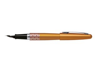 Pilot Retro Pop - Stylo plume orange / fleurs