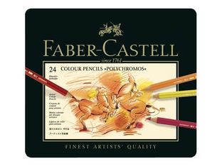 Faber-Castell Polychromos - Crayon de couleur - couleurs assorties - 3.8 mm