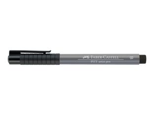 Faber-Castell PITT Artist Pen - Feutre pinceau à pointe souple - permanent - gris froid IV - encre indienne