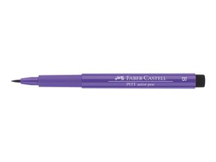 Faber-Castell PITT Artist Pen - Feutre pinceau à pointe souple - permanent - pourpre violet - encre indienne