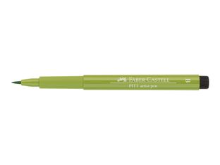 Faber-Castell PITT Artist Pen - Feutre pinceau à pointe souple - permanent - vert mai - encre indienne