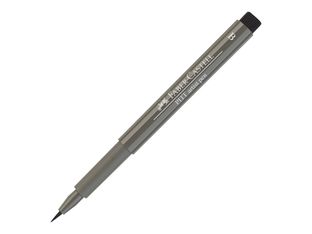 Faber-Castell PITT Artist Pen - Feutre pinceau à pointe souple - permanent - gris chaud 4 - encre indienne