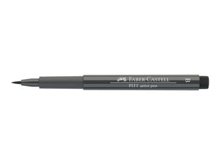 Faber-Castell PITT Artist Pen - Feutre pinceau à pointe souple - permanent - gris foncé 5 - encre indienne