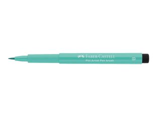 Faber-Castell PITT Artist Pen B 561 - Feutre pinceau à pointe souple - permanent - vert phtalo - encre indienne