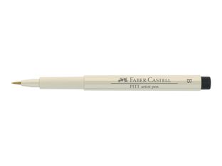Faber-Castell PITT Artist Pen - Feutre pinceau à pointe souple - permanent - gris chaud I - encre indienne