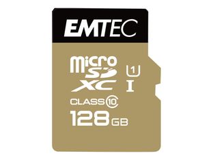 Emtec Elite Gold - carte mémoire 128 Go - Class 10 - micro SDXC