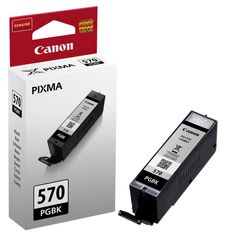 Canon PGI-570PGBK - 15 ml - negro - original - depósito de tinta - para PIXMA TS5051, TS5053, TS5055, TS6050, TS6051, TS6052, TS8051, TS8052, TS9050, TS9055