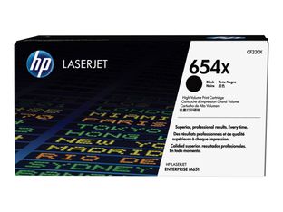 HP 654X - noir - cartouche laser d'origine