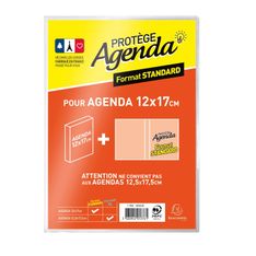 Protège-agenda - 12 x 17 cm - transparent - Exacompta 