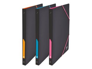 Oxford For Students - Classeur à élastique 4 anneaux - Dos 20 mm - A4 - pour 100 feuilles - disponible dans différentes couleurs