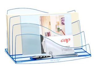 CEP Ice Blue - Trieur à enveloppes bleu transparent