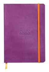 RHODIA Rhodiarama - Carnet souple A5 - 160 pages - ligné - violet