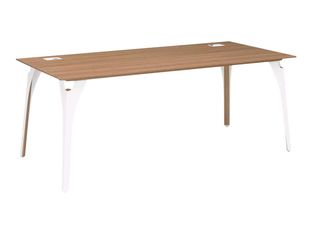 Bureau XENON - 170 cm - Pieds métal - Merisier italien