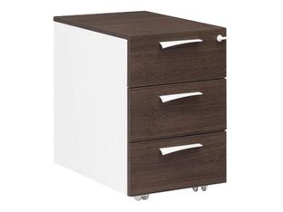 Caisson mobile XENON - Profondeur 60 cm - 3 tiroirs - Chêne royal