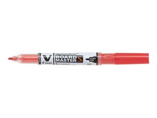 Pilot V BOARD MASTER S - Marqueur effaçable - pointe ultra fine - rouge