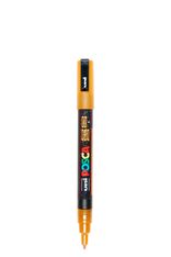 Posca - Marqueur paillette pointe fine - orange brillant