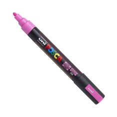 POSCA PC-5M - Marcador - rosa fluorescente - tinta pigmentada al agua - 1.8-2.5 mm - medio