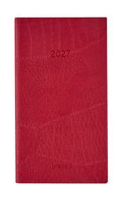 Agenda de poche Lucca Optivision - 1 semaine sur 2 pages - 9 x 16 cm - disponible dans différentes couleurs - Brepols