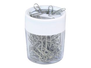 Rapesco - Ditrbuteur aimanté + 100 trombones couleurs assorties