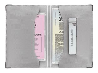 Color Pop - Porte-papiers de voiture silver
