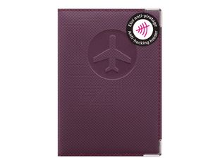 Color Pop - Etui passeport blindé silver