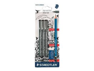 STAEDTLER pigment liner 308 - ensemble de crayons et marqueurs fins