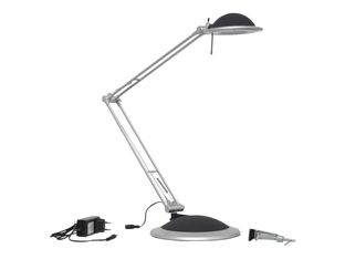 MaulBusiness - Lampe de bureau LED intégré - basse consommation 11W - argent