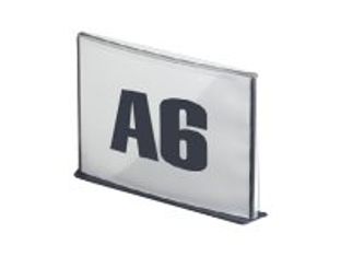 Plaque de signalisation Cinatur - Format A6 - Anthracite
