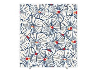 Cloison de séparation EASYSCREEN - L160 x H174 cm - bouquet blanc