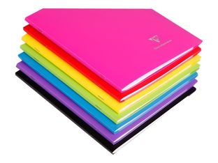 Clairefontaine Koverbook - Cahier polypro 24 x 32 cm - 96 pages - petits carreaux (5x5 mm) - disponible dans différentes couleurs