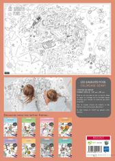 Coloriage géant BOUCHUT "Les Savants Fous" 80 x 120 cm