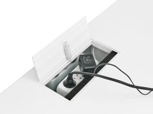 Option top access Blanc - P13 × L27 × H9 cm