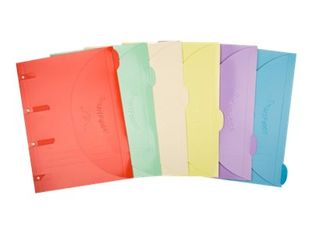 Smartfolder - Chemise à 3 rabats - rouge