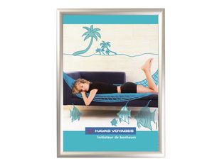 INOVSHOP Clipframe - Cadre d'affichage clippant - coins carrés - 60 x 80 cm