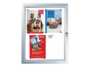 INOVSHOP - Vitrine magnétique 6 A4