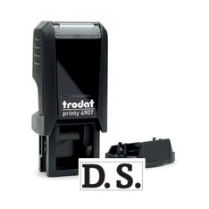 Mini tampon personnalisé sur 1 ligne - zone d'impression 13 x 6 mm - Trodat Printy 4907