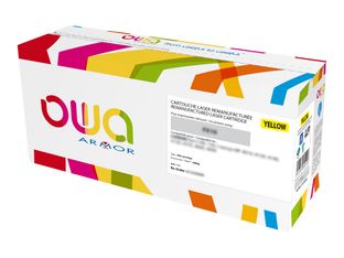 Cartouche laser remanufacturée HP 645A - jaune - Owa