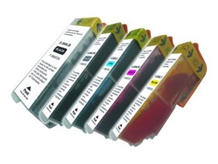 Lama France - paquete de 5 - negro, amarillo, cián, magenta, Photo Negro - compatible - cartucho de tinta (alternativa para: Epson 26XL, Epson T2601, Epson T2611, Epson T2612, Epson T2613, Epson T2614, Epson T2621, Epson T2631, Epson T2632, Epson T2633, 