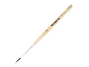 Cléopâtre - Pinceau rond - petit gris - N°8