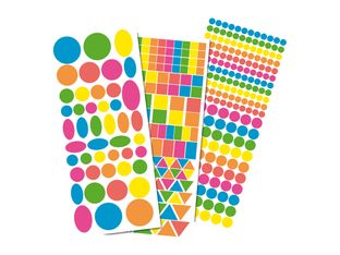 Oberthur - Gommettes Fluo