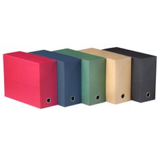 FAST - Boîte de transfert toile - Dos 90 mm - Format 340 x 255 mm - Disponible dans différentes couleurs